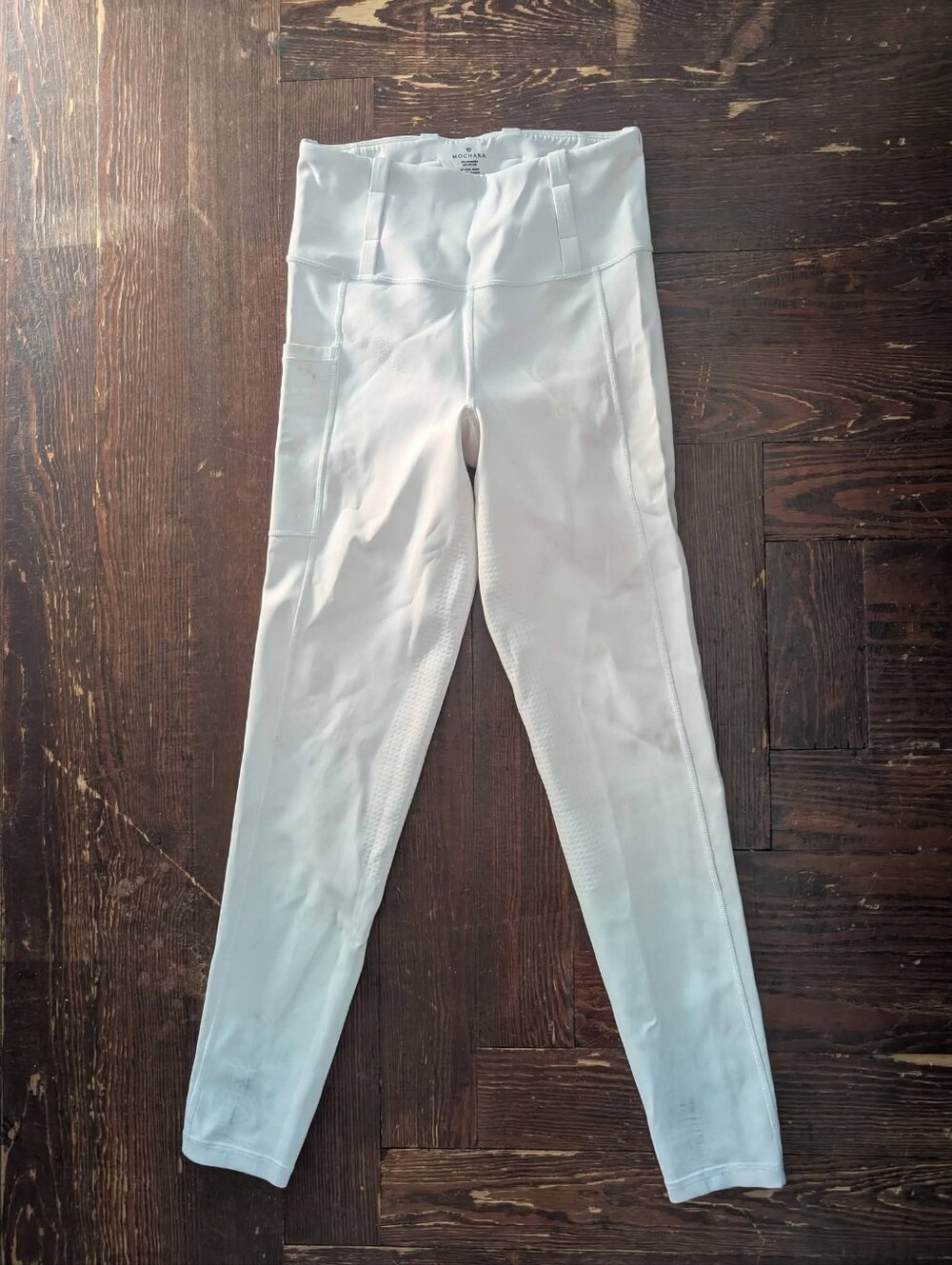 Mochara White Riding Tights - XS